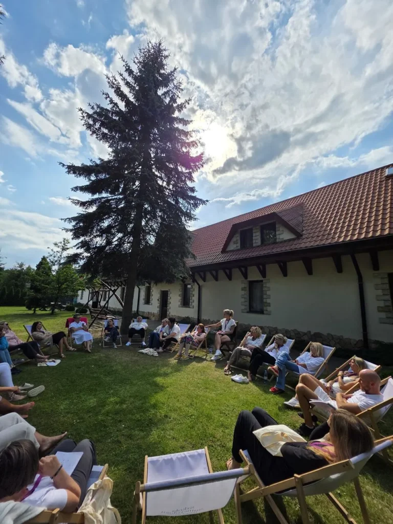 Spotkanie mentoringowe z Olgą N. Stępińską