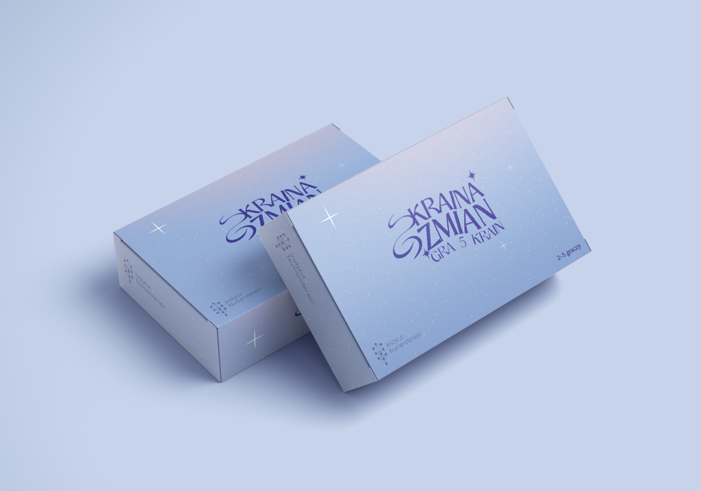 Gra Kraina zmian, gra 5 krain — pudełko