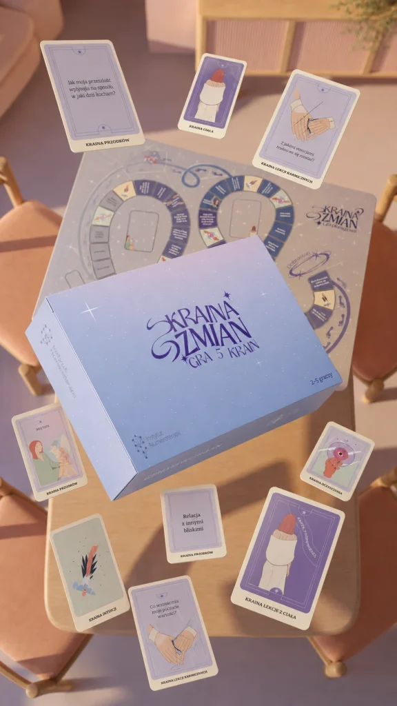 Gra Kraina zmian, gra 5 krain — karty w dłoni